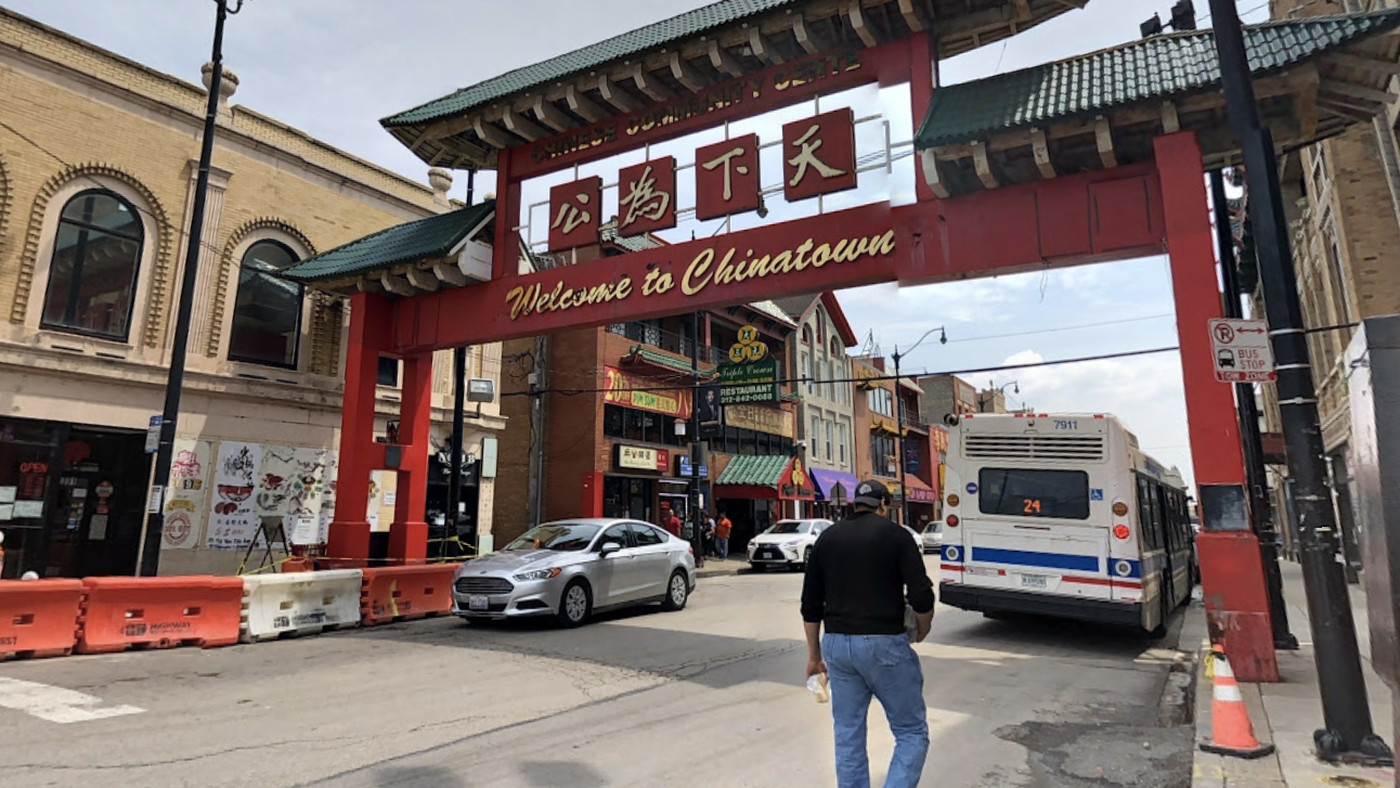 Dallas China Town Enterance